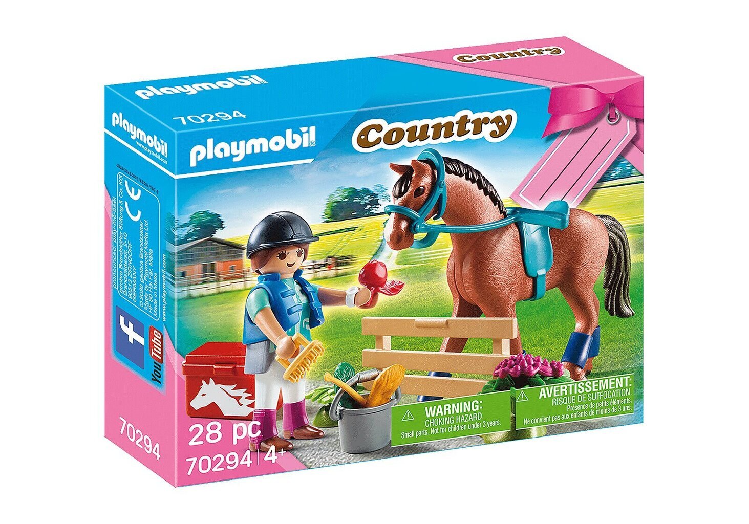 70294 PLAYMOBIL® Country Arklių ūkis kaina ir informacija | Konstruktoriai ir kaladėlės | pigu.lt