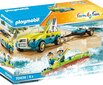 70436 PLAYMOBIL® Family Fun Paplūdimio automobilis su baidarėmis kaina ir informacija | Konstruktoriai ir kaladėlės | pigu.lt