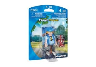 70561 PLAYMOBIL® Playmo-Friends Мальчик с машинкой цена и информация | Конструкторы и кубики | pigu.lt
