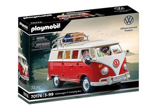 70176 PLAYMOBIL® VW Volkswagen T1 kemperis kaina ir informacija | Konstruktoriai ir kaladėlės | pigu.lt