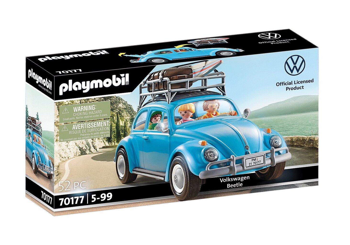 70177 PLAYMOBIL® VW Volkswagen Beetle kaina ir informacija | Konstruktoriai ir kaladėlės | pigu.lt