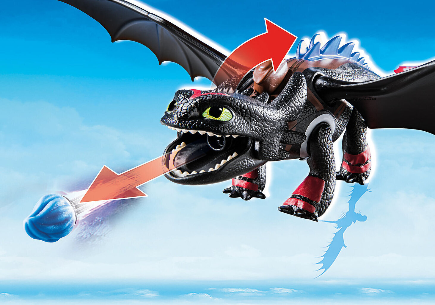 70727 PLAYMOBIL® Dragons Drakonų lenktynės: Hiccup ir Toothless kaina ir informacija | Konstruktoriai ir kaladėlės | pigu.lt