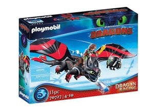 70727 PLAYMOBIL® Dragons Драконьи гонки: Hiccup ir Toothless цена и информация | Конструкторы и кубики | pigu.lt