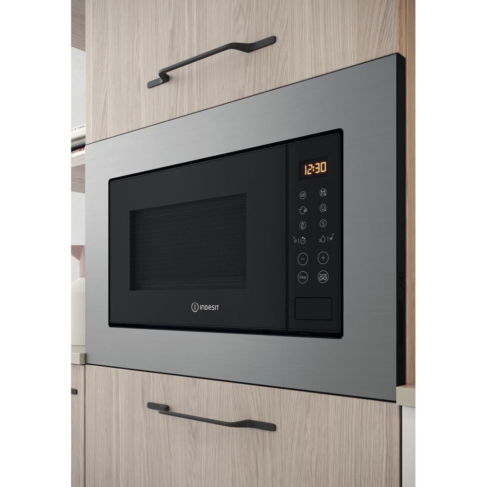 Indesit MWI 120 GX цена и информация | Mikrobangų krosnelės | pigu.lt