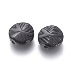 Nerūdijančio plieno 304 intarpas II0465, 11x3,7 mm, 2 vnt. kaina ir informacija | Papuošalų gamybai, vėrimui | pigu.lt