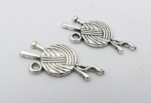 Pakabukas Siūlų kamuoliukas MD1362, 25,5x14 mm, 1 vnt. kaina ir informacija | Papuošalų gamybai, vėrimui | pigu.lt