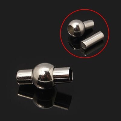 Magnetinis užsegimas, 17x9 mm, 1vnt. MD1104 kaina ir informacija | Papuošalų gamybai, vėrimui | pigu.lt