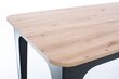 Bond Artisan Oak pietų stalas 120 cm rudas цена и информация | Virtuvės ir valgomojo stalai, staliukai | pigu.lt