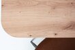 Bond Artisan Oak pietų stalas 120 cm rudas цена и информация | Virtuvės ir valgomojo stalai, staliukai | pigu.lt
