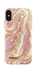 Чехол для телефона IDeal of Sweden iPhone X/XS, Golden Blush Marble цена и информация | Чехлы для телефонов | pigu.lt