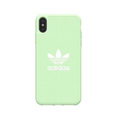 Dėklas Adidas skirtas iPhone Xs Max, žalia kaina ir informacija | Telefono dėklai | pigu.lt