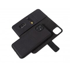 Кожаный чехол/кошелек два в одном Decoded iPhone XR, черный цена и информация | Чехлы для телефонов | pigu.lt