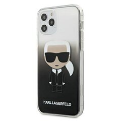 Karl Lagerfeld Gradient Iphone 12 Mini kaina ir informacija | Telefono dėklai | pigu.lt