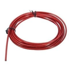 Тросик для скоростной скакалки Thorn + Fit Replacement Steel Cable - КРАСНЫЙ цена и информация | Аксессуары для тренажеров | pigu.lt