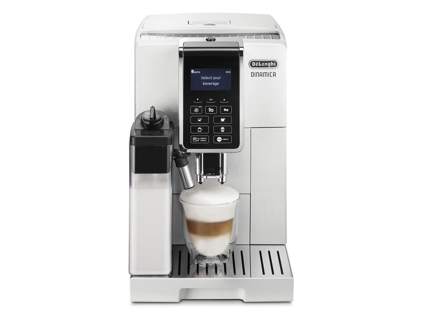 Delonghi Dinamica ECAM350.55.W kaina ir informacija | Kavos aparatai | pigu.lt