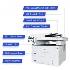 Pantum M7100DW kaina ir informacija | Spausdintuvai | pigu.lt