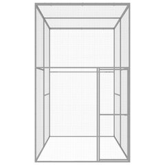 Narvas katėms, 3x1,5x2,5m, galvanizuotas plienas цена и информация | Клетки и аксессуары для грызунов | pigu.lt