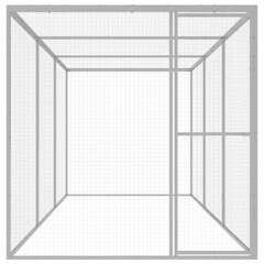 Narvas katėms, 4,5x1,5x1,5m, galvanizuotas plienas цена и информация | Клетки и аксессуары для грызунов | pigu.lt