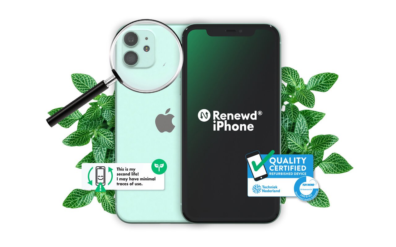 Renewd® iPhone 11 64GB Green kaina ir informacija | Mobilieji telefonai | pigu.lt