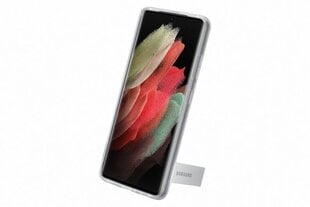 Samsung Clear Standing Cover skirtas Samsung Galaxy S21 Ultra, Transparent kaina ir informacija | Telefono dėklai | pigu.lt