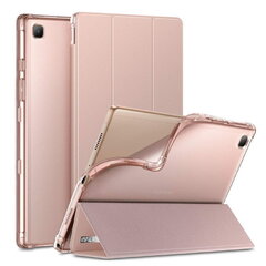 INFILAND Тонкий чехол для планшета с силиконовой задней частью Samsung Galaxy Tab A7 10.4 2020 T500 / T505 Розовый цена и информация | Чехлы для планшетов и электронных книг | pigu.lt