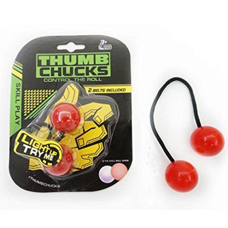 YoYo kamuoliukas LED Thumb Chucks kaina ir informacija | Stalo žaidimai, galvosūkiai | pigu.lt