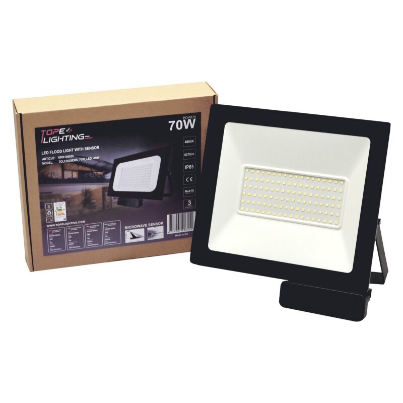 Tope Lighting LED lauko prožektorius Toledosens 70W kaina ir informacija | Pakabinami šviestuvai | pigu.lt