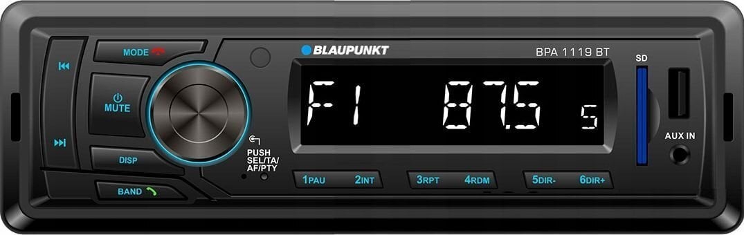 Blaupunkt BPA1119BT kaina ir informacija | Automagnetolos, multimedija | pigu.lt