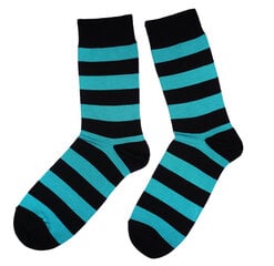 Vyriškos kojinės stripes, mėlynos kaina ir informacija | Vyriškos kojinės | pigu.lt