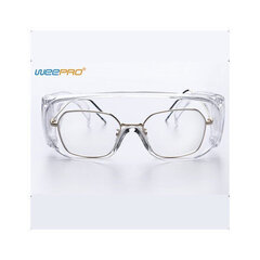 Защитные очки Weepro медицинские, прозрачные  цена и информация | Weepro Защитные, дезинфицирующие средства, медицинские товары | pigu.lt