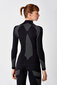 Marškinėliai moterims Spaio Thermo 03, juodi цена и информация | Termo apatiniai moterims | pigu.lt