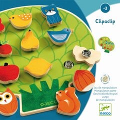 Развивающая деревянная игра - ClipaClip, Djeco DJ01662 цена и информация | Развивающие игрушки | pigu.lt