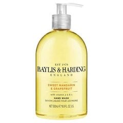 Skystas rankų muilas Baylis & Harding Sweet Mandarin & Grapefruit, 500 ml kaina ir informacija | Baylis & Harding Baldai ir namų interjeras | pigu.lt