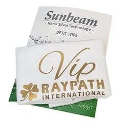 Raypath Nano Silver šluostė akiniams Sunbeam optic 20×20.5 cm kaina ir informacija | Valymo reikmenys ir priedai | pigu.lt