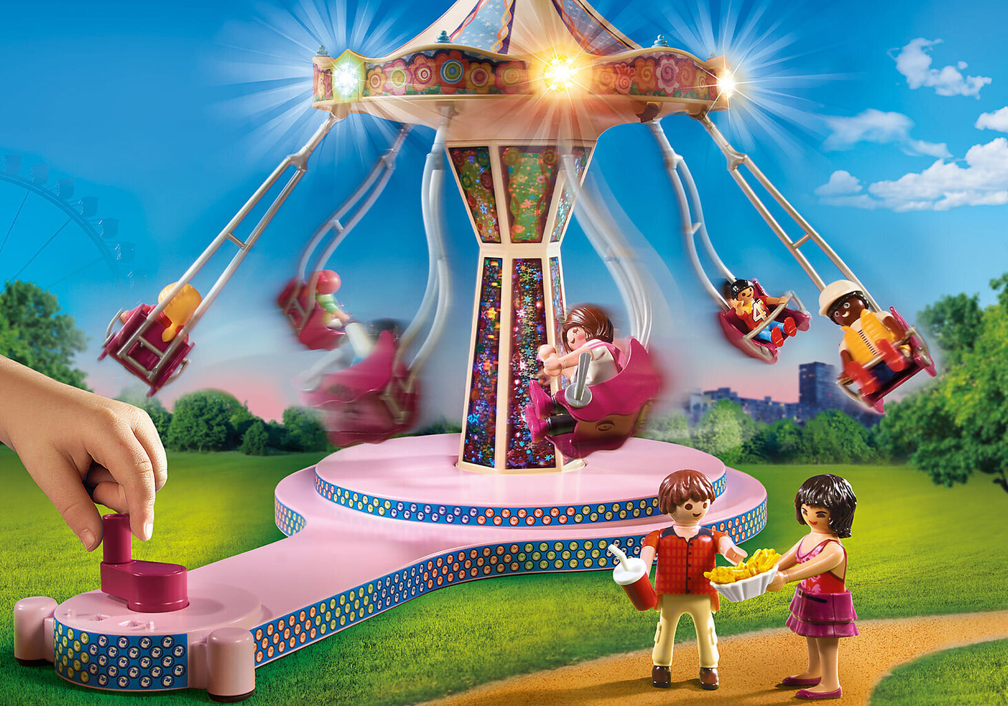 70558 PLAYMOBIL® Family Fun Didžioji miesto mugė kaina ir informacija | Konstruktoriai ir kaladėlės | pigu.lt