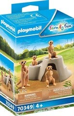 70349 PLAYMOBIL® Family Fun Surikatų šeima kaina ir informacija | Konstruktoriai ir kaladėlės | pigu.lt