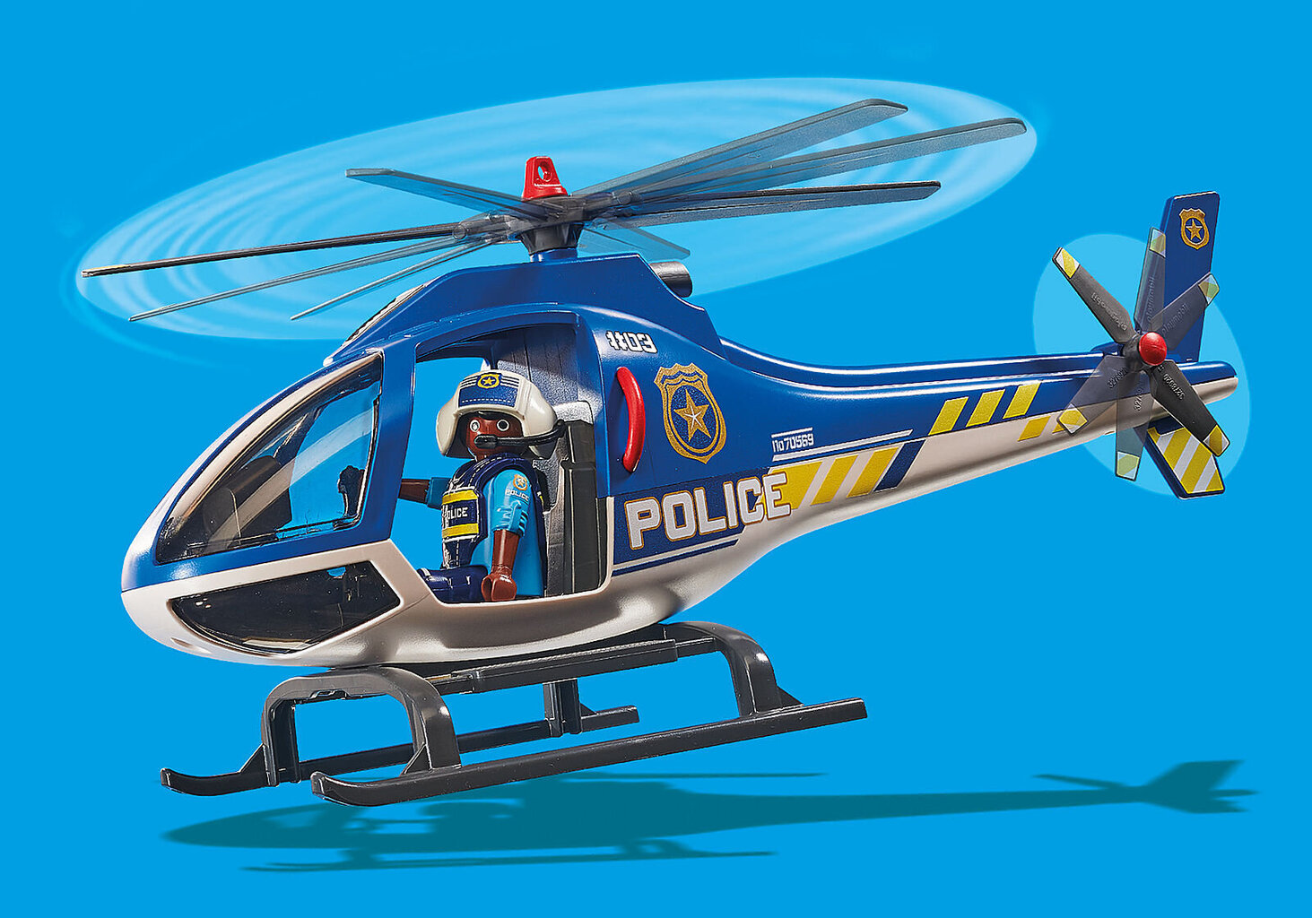 70569 PLAYMOBIL® City Action, Policijos misija: paieška su parašiutu цена и информация | Konstruktoriai ir kaladėlės | pigu.lt