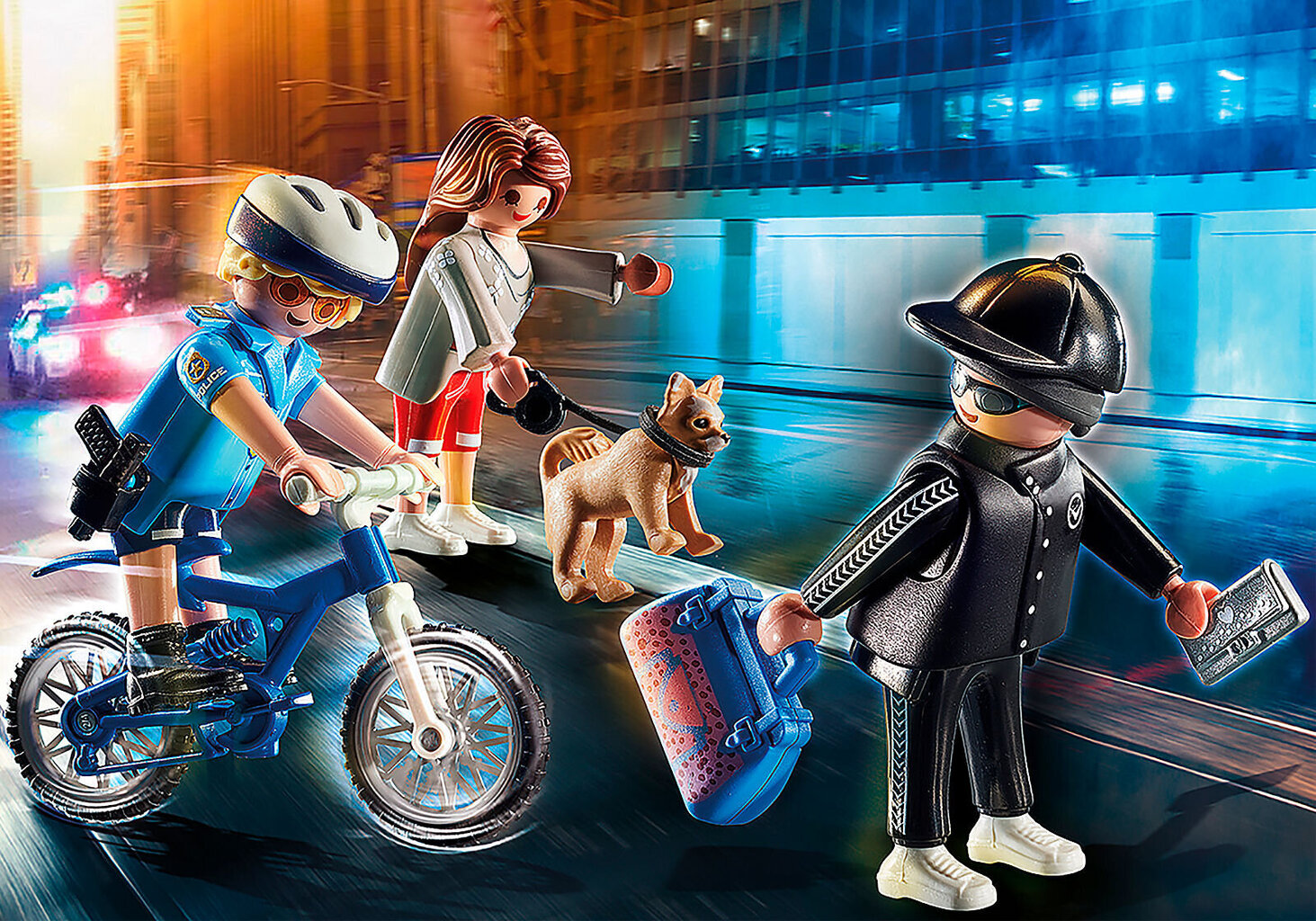 70573 PLAYMOBIL® City Action Policininkas su dviračiu kaina ir informacija | Konstruktoriai ir kaladėlės | pigu.lt