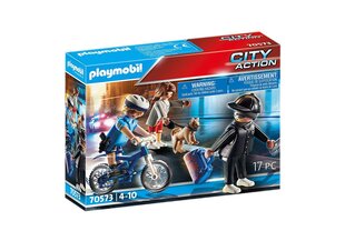 70573 PLAYMOBIL®-Сити Action Полицейский с велосипедом цена и информация | Конструкторы и кубики | pigu.lt