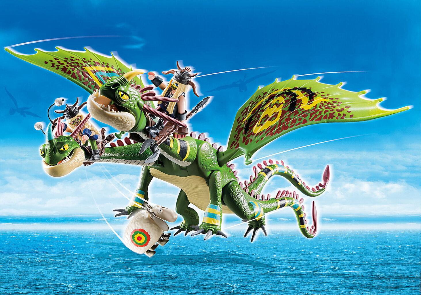 70730 PLAYMOBIL® Dragon Летающий двуглавый дракон цена | pigu.lt