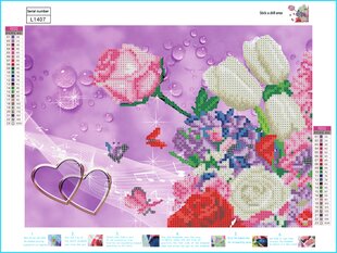 Алмазная картина-мозаика 5D набор (клеика страз) 30x40 см DK41119 цена и информация | Алмазная мозаика | pigu.lt