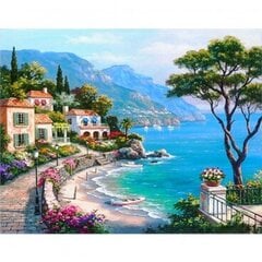 Deimantinio paveikslo-mozaikos 5D rinkinys (akučių klijavimas) 25x33 cm DK45502 kaina ir informacija | Deimantinės mozaikos | pigu.lt