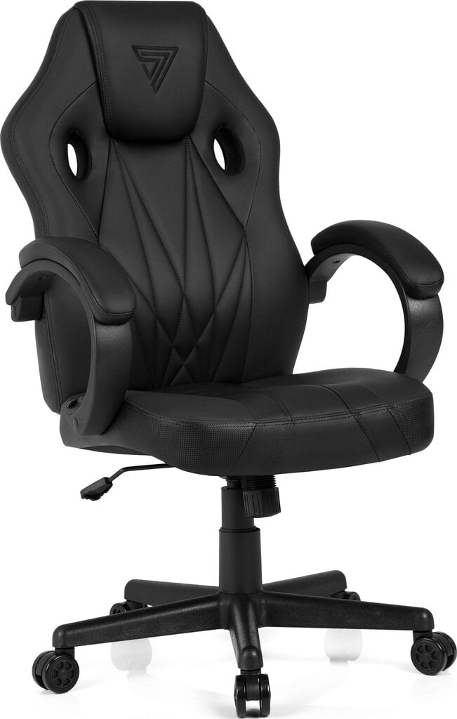 Žaidimų kėdė Sense7 Prism, juoda цена и информация | Biuro kėdės | pigu.lt