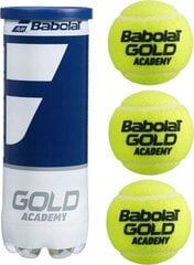 Теннисные мячи Babolat Gold Academy 3 шт. цена и информация | Товары для большого тенниса | pigu.lt