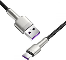 Кабель Baseus Cafule Series USB / Type-C 40Вт 0.25 м, CATJK-01 цена и информация | Кабели для телефонов | pigu.lt