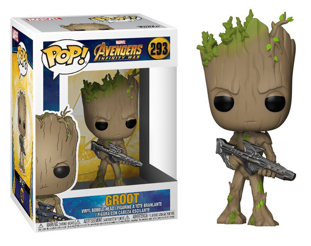 Funko POP Marvel Avengers Infinity War Teen Groot цена | pigu.lt