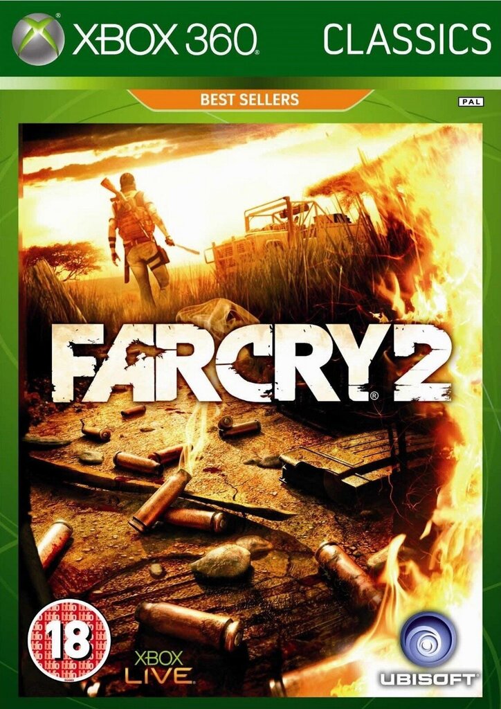 Far Cry 2, Xbox 360 цена и информация | Kompiuteriniai žaidimai | pigu.lt