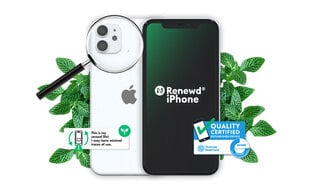 Renewd® iPhone 11 64GB White цена и информация | Мобильные телефоны | pigu.lt