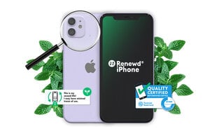 Renewd® iPhone 11 64GB Purple цена и информация | Мобильные телефоны | pigu.lt