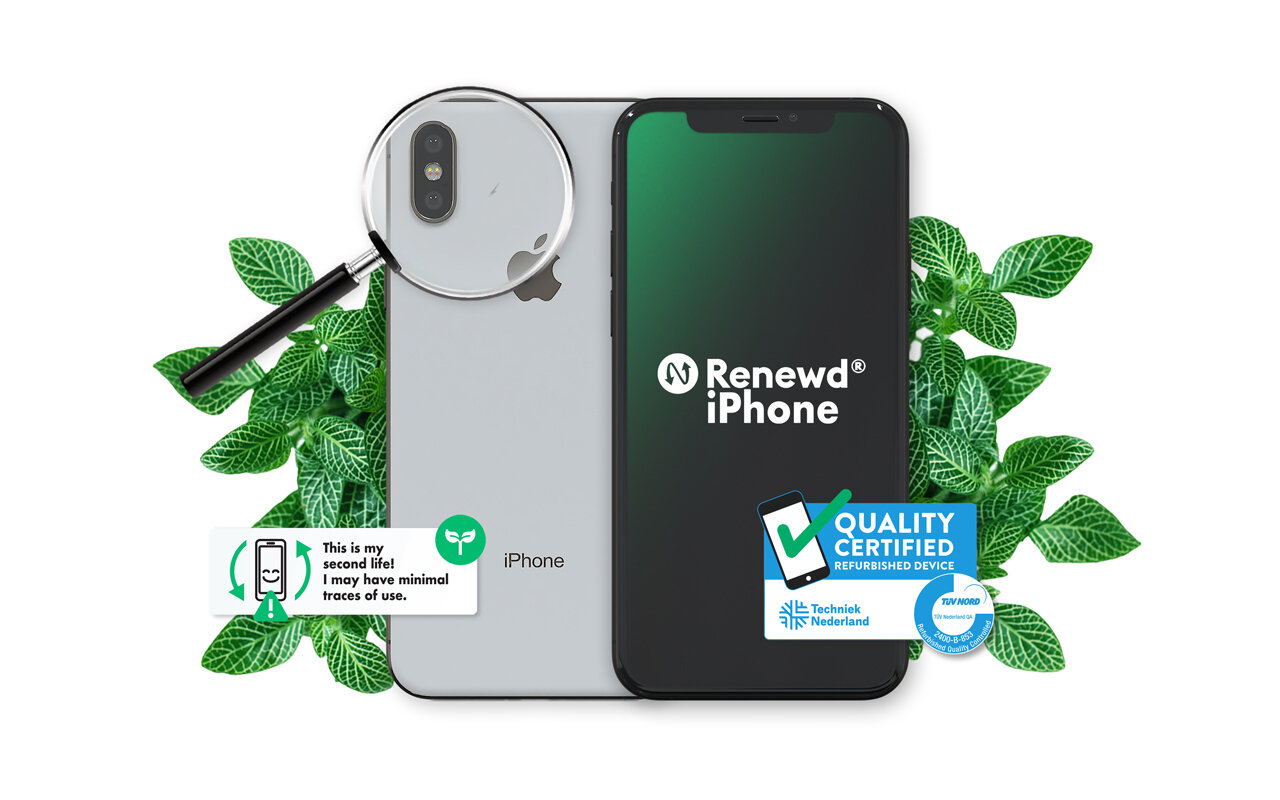 Renewd® iPhone XS 64GB Silver цена и информация | Mobilieji telefonai | pigu.lt